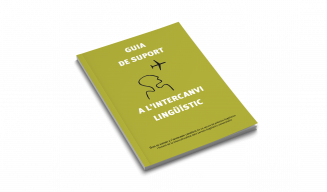 Carátula de la Guía de apoyo para el intercambio lingüístico
