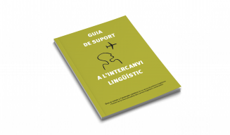 Portada da Guía de apoio para o intercambio lingüístico