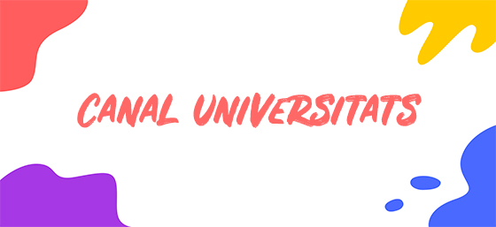 Ligam tara pagina d’universitats deth gencat