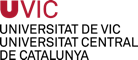 Viceko Unibertsitatearen - Kataluniako Unibertsitate Zentralaren logotipoa